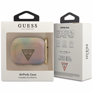 Guess GUACAPTPUMCGG01 AirPods Pro чехол розовый/розовый Tie & Dye Collection