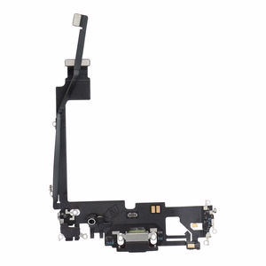 Шлейф зарядки USB для IPHONE 12 Pro max чёрный (pulled)