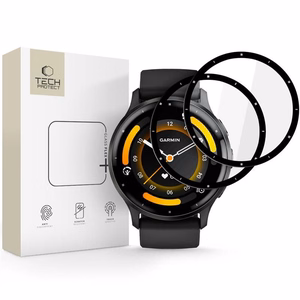 Tech-Protect Glass Flex+ гибридное стекло 2 шт. для Garmin Venu 3 - чёрное
