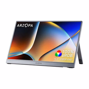 Nešiojamasis monitorius ARZOPA Z1C 16.1" (pilkas)