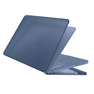 Tech-Protect Softshell deklas MacBook Neo 13 colio 2026, tamsiai melynas
