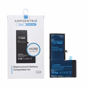 AmpSentrix Basic аккумулятор iPhone X (высокая ёмкость 3150 mAh)