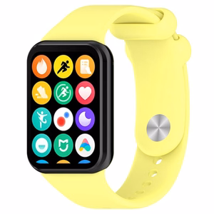 SILICONE STRAP MI BAND 8 PRO/M8 PRO (6). YELLOW