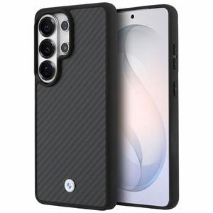 BMW Sign Magnetic Carbon Fiber чехол MagSafe для Samsung Galaxy S26 Ultra чёрный