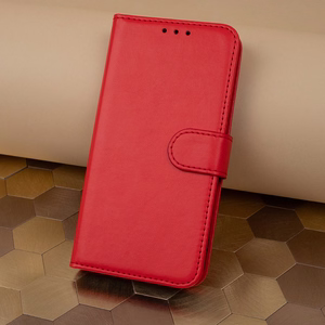 Smart Classic dėklas telefonui Samsung Galaxy A06 4G raudonas