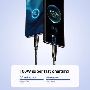 Кабель USB Joyroom SA31-AC6 USB-C 100W 1.2м чёрный