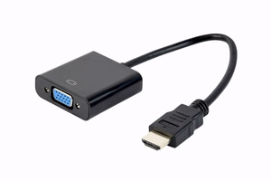 GEMBIRD A-HDMI-VGA-04 adapteris HDMI-AM -> VGA F ant laido, juodas
