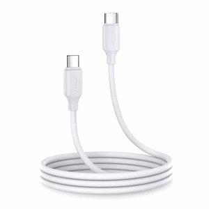 USB кабель Joyroom (S-CC060A9) "USB-C (Type-C) - USB-C (Type-C)" (3A 60W 1m) белый