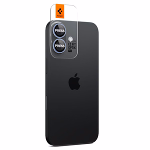 Spigen Optik Pro GLAS.TR ”EZ FIT” Camera Cover 2-pack for iPhone 16 / 16 Plus / 17 - Blue