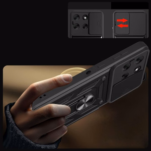 Tech-Protect CamShield Pro Чехол для Motorola Moto G86 5G - чёрный