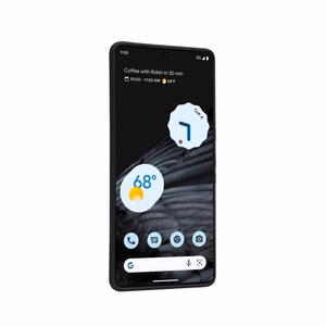 Crong Color Cover dėklas, skirtas Google Pixel 7 Pro, juodas