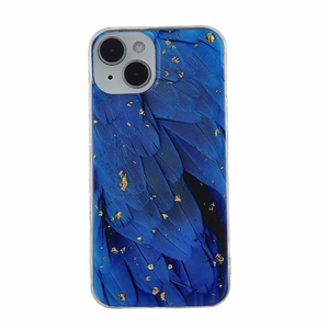 Gold Glam dėklas telefonui Samsung Galaxy A25 5G (global) mėlynas