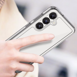 Kosminis dėklas su geliniu rėmu Samsung Galaxy M16 5G - skaidrus