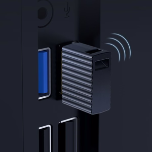 Adapteris Orico (BTA-53) Bluetooth 5.3 USB juodas