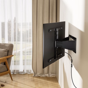 Kruger&Matz Ultra Slim universalus 43–90 colių sieninis laikiklis su vertikaliu ir horizontaliu reguliavimu