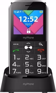 myPhone Halo C | черный | 2.2" | TFT | 32 МБ | 32 МБ | две SIM | основная камера 0.3 МП | 1900 мАч