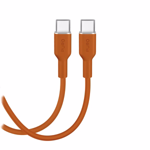 Кабель Puro ICON USB-C — USB-C 1.5м оранжевый