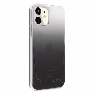 Mercedes Transparent Line Case for iPhone 12 mini - Black
