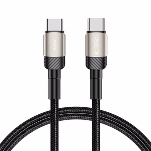 Tech-Protect UltraBoost Evo кабель USB-C USB-C PD 100W 5A 1м - титановый