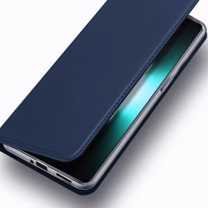 Dux Ducis Skin Pro чехол для Realme GT Neo 5 / Realme GT3 флип-обложка карточный кошелёк подставка чёрный