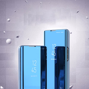 Dėklas telefonui Clear View Xiaomi 12 Lite flip dėklas rožinis