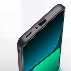 Dux Ducis Fino dėklas Xiaomi 13 Pro su silikoniniu rėmeliu pilkas