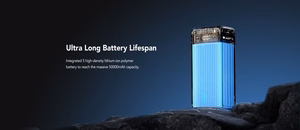 VEGER Išorinė baterija 50000 mAh PD QC3.0 5A 22,5W Tank Lite (W5001) juoda