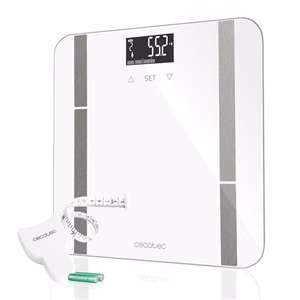 Cecotec Surface Precision 9400 Full Healthy – smart bathroom scale, up to 180 kg, 100 g precision, white