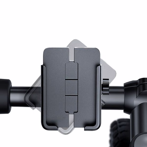 Wozinsky metal bicycle phone laikiklis, scooters juodas (WBHBK3)