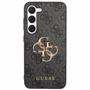 Guess 4G Big Metal Logo case for Samsung Galaxy A55 - black