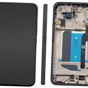 Ekranas Xiaomi Redmi Note 15 Pro+ 5G su lietimui jautriu stikliuku ir rėmeliu Black originalus (service pack)