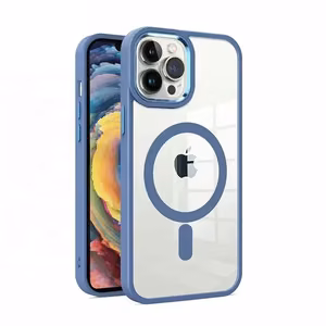 Dėklas Premium Mag Cover Apple iPhone 15 Plus mėlynas