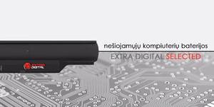 Nešiojamojo kompiuterio baterija, Extra Digital Selected, HP ProBook 440 G2 Series VI04, 2200mAh