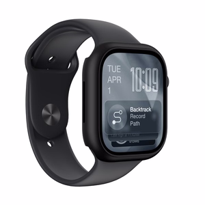 AmazingThing Minimal apsauginis dėklas Apple Watch Series 11 46mm - Juodas