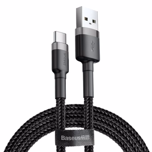 Baseus CATKLF-BG1 USB кабель 1 м USB A USB C чёрный