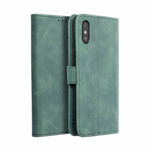 TENDER knygos dėklas telefonui XIAOMI Redmi 9AT / Redmi 9A žalias
