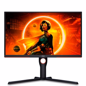 AOC G3 25G3ZM/BK kompiuterio monitorius 62.2 cm (24.5") 1920 x 1080 pikselių Full HD juodas, raudonas