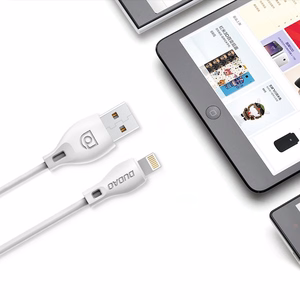 Кабель Dudao USB Type C 2.1A 1м белый (L4T 1m white)