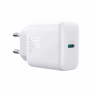 Charger Joyroom "JR-TCF24" White (PD30W) + "Type-C" cable