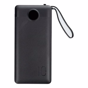Išorinė baterija POWER BANK VEGER C10 10000mAh (USB,USB-A,Type-C,MicroUSB,lightning) juoda