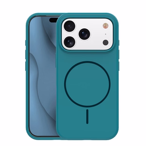 Silicone Thin Mag dėklas iPhone 16 6,1" turkio