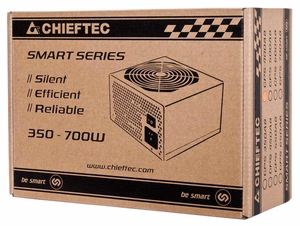 CHIEFTEC PSU 600W 12CM ATX12V V2.3 80+