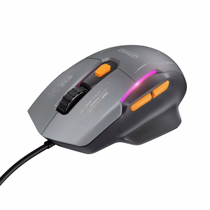 Wired mouse Hoco GM52 RGB Gaming Black/Gray