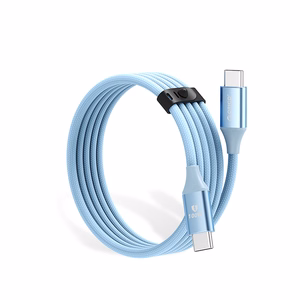 Кабель Orico CDX 100 Вт 5A Power Delivery USB-C — USB-C 1 м — синий