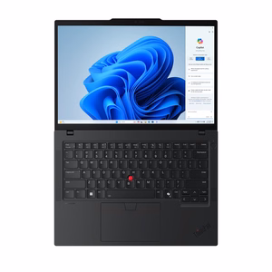 Lenovo ThinkPad T14 Gen 5 (AMD) AMD Ryzen™ 7 PRO 8840U Knyginis kompiuteris 35,6 cm (14") Lietimui jautrus ekranas WUXGA 32 GB DDR5-SDRAM 512 GB SSD Wi-Fi 6E (802.11ax) Windows 11 Pro Anglų Juoda Naujas / Repack