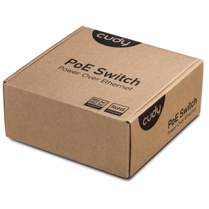 Cudy GS1005P tinklo komutatorius Gigabit Ethernet (10/100/1000) Maitinimas per Eternetą (PoE) Pilka