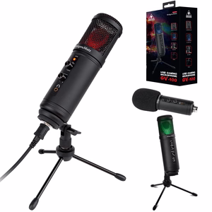 Kruger&Matz Warrior GV-100 USB žaidimų ir vlogų mikrofonas