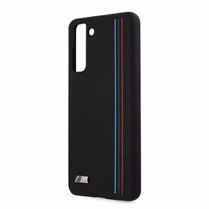 BMW Silicone Stripes M Collection чехол для Samsung Galaxy S21+ - чёрный