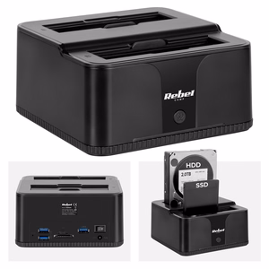 Док-станция Rebel для дисков HDD/SSD, USB 3.0