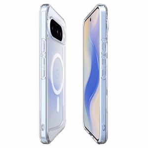 Spigen Ultra Hybrid Mag MagSafe Чехол для Google Pixel 10 / 10 Pro - прозрачный и белый